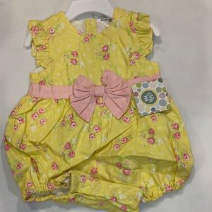 NWT Little Me bubble onsie